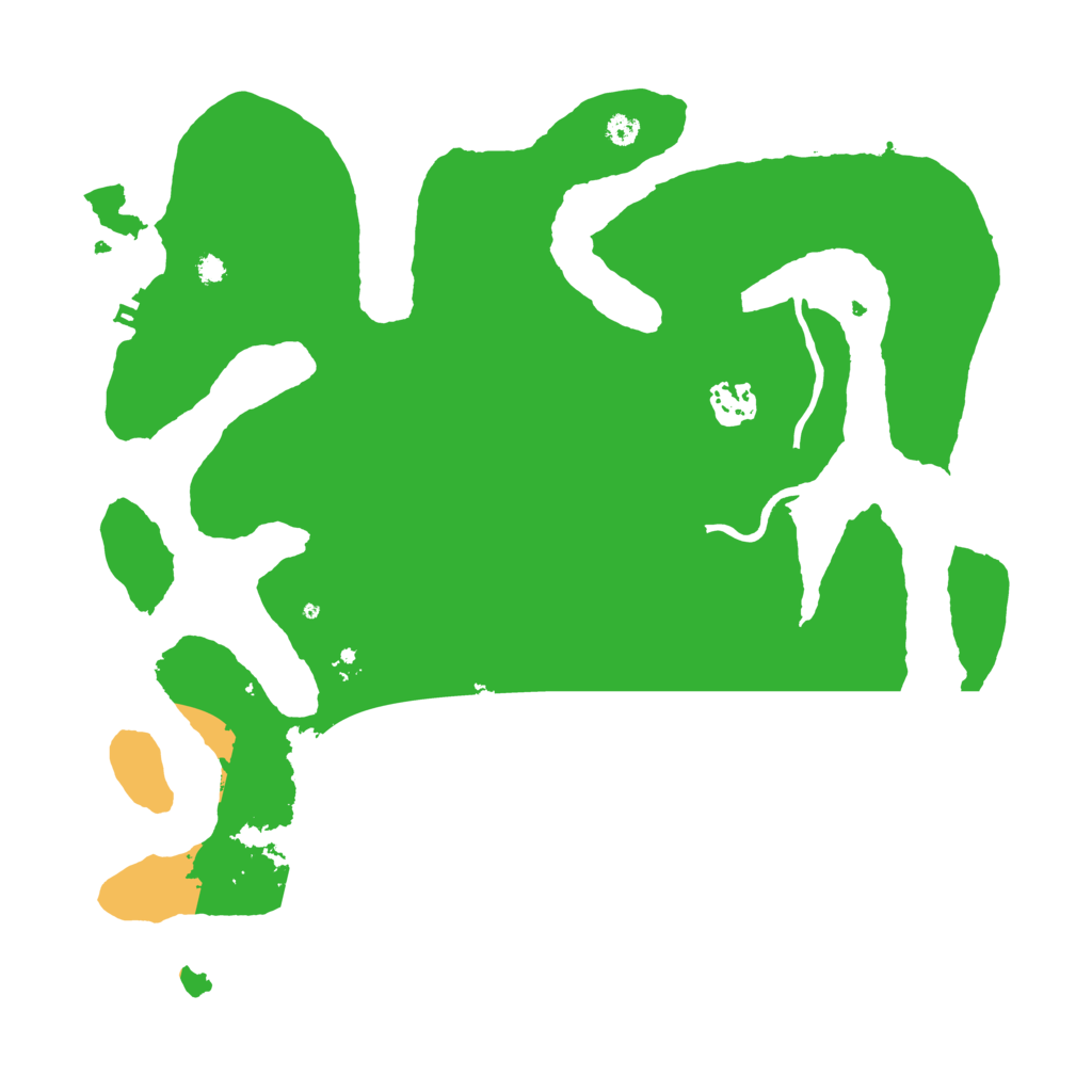 Biome Rust Map: Procedural Map, Size: 3500, Seed: 1281730214