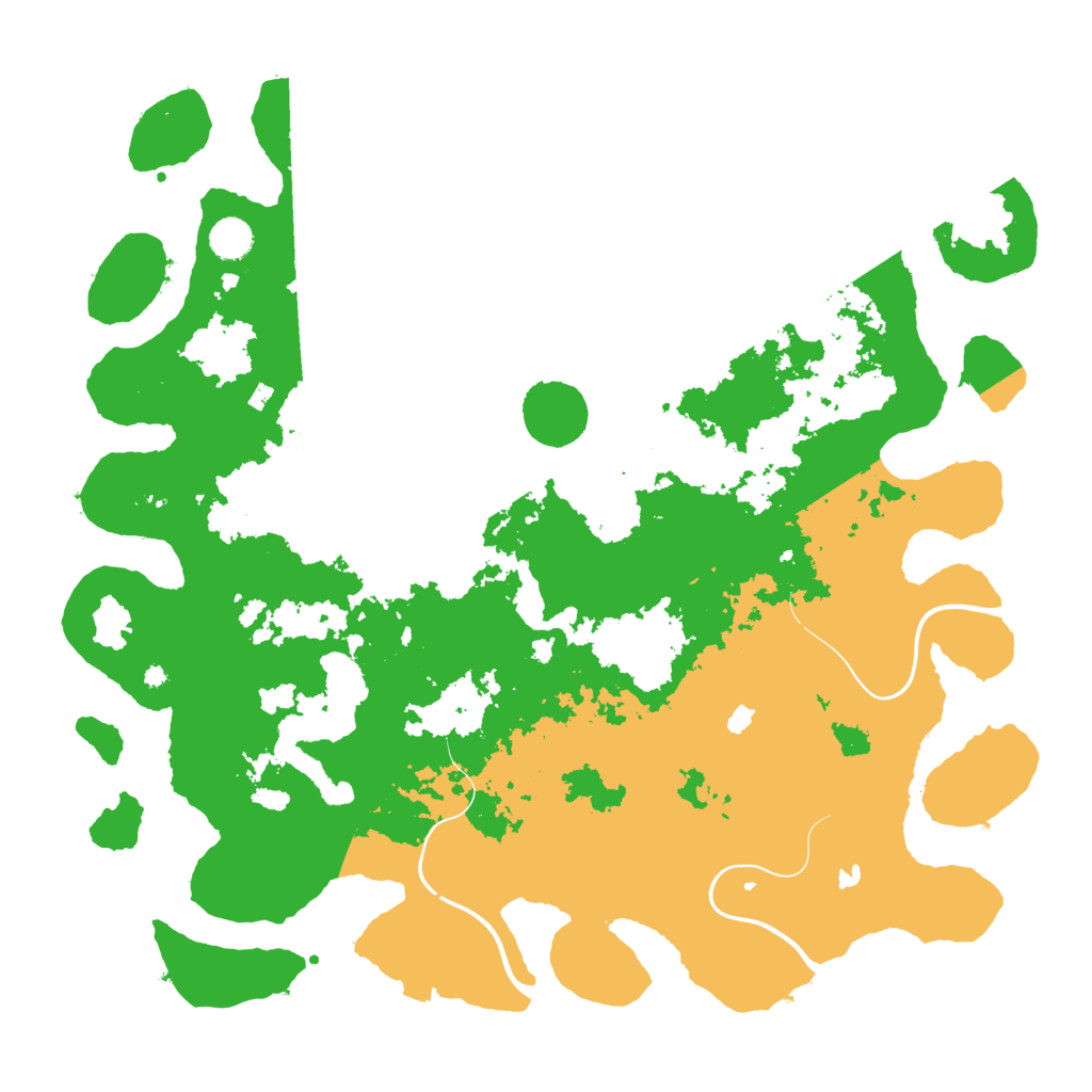 Biome Rust Map: Procedural Map, Size: 4500, Seed: 20312