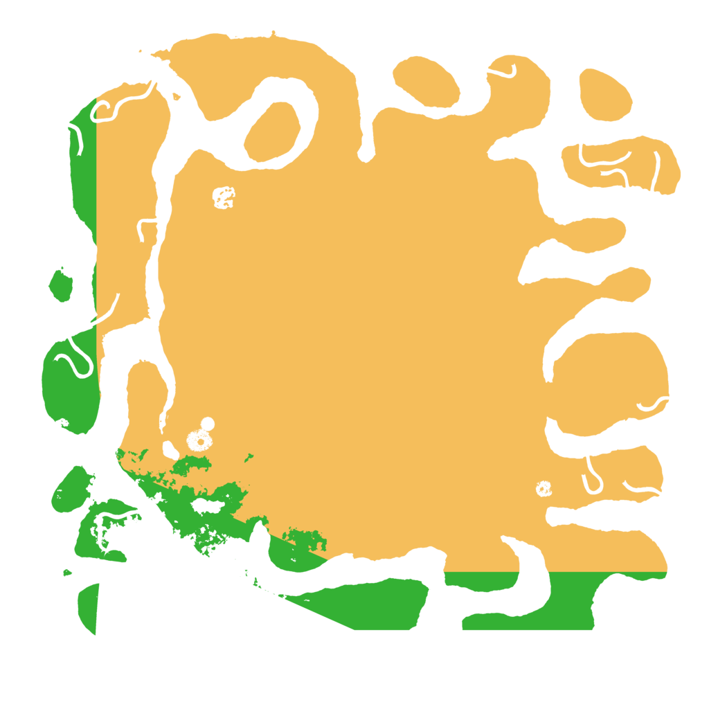 Biome Rust Map: Procedural Map, Size: 4500, Seed: 1309095895