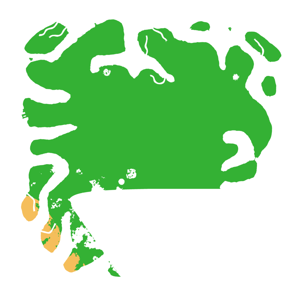 Biome Rust Map: Procedural Map, Size: 4300, Seed: 1888