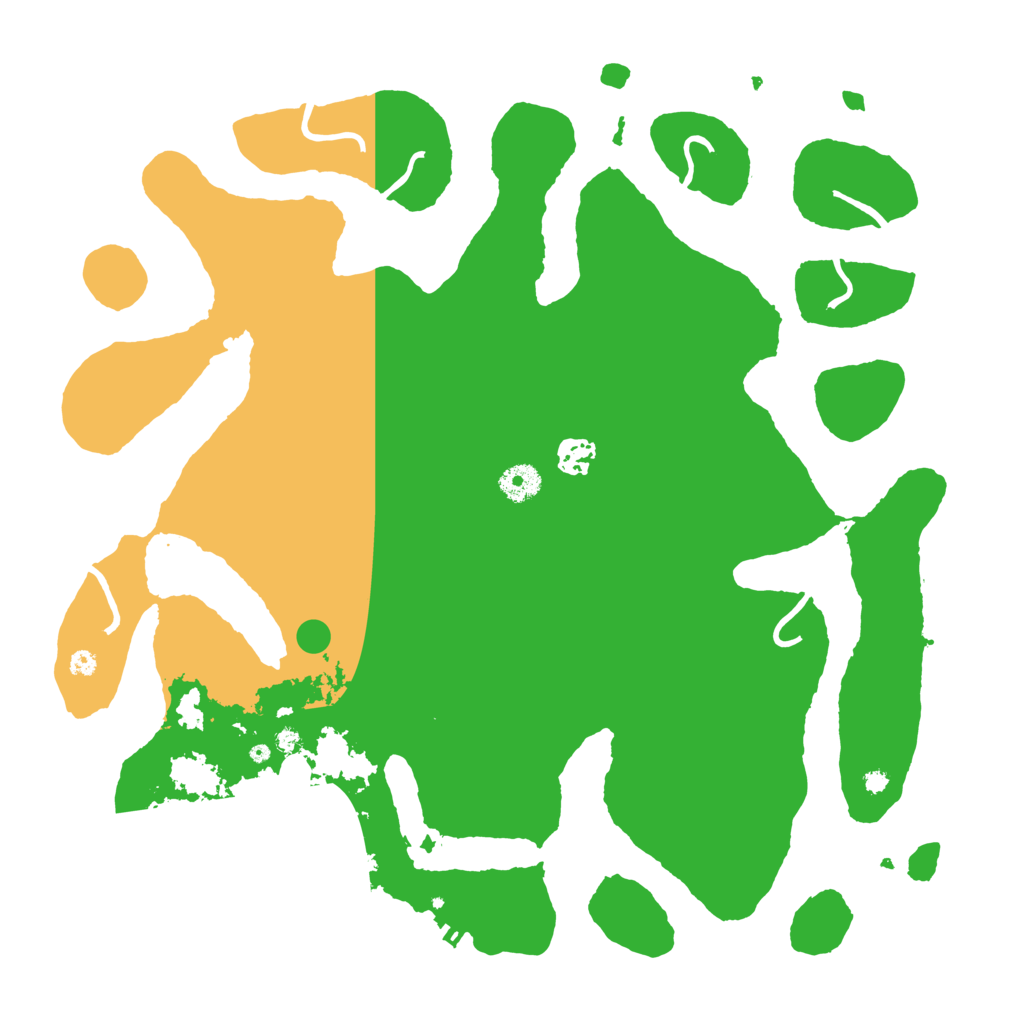 Biome Rust Map: Procedural Map, Size: 3950, Seed: 1822612977