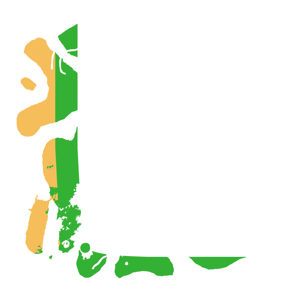 Biome Rust Map: Procedural Map, Size: 4000, Seed: 46122