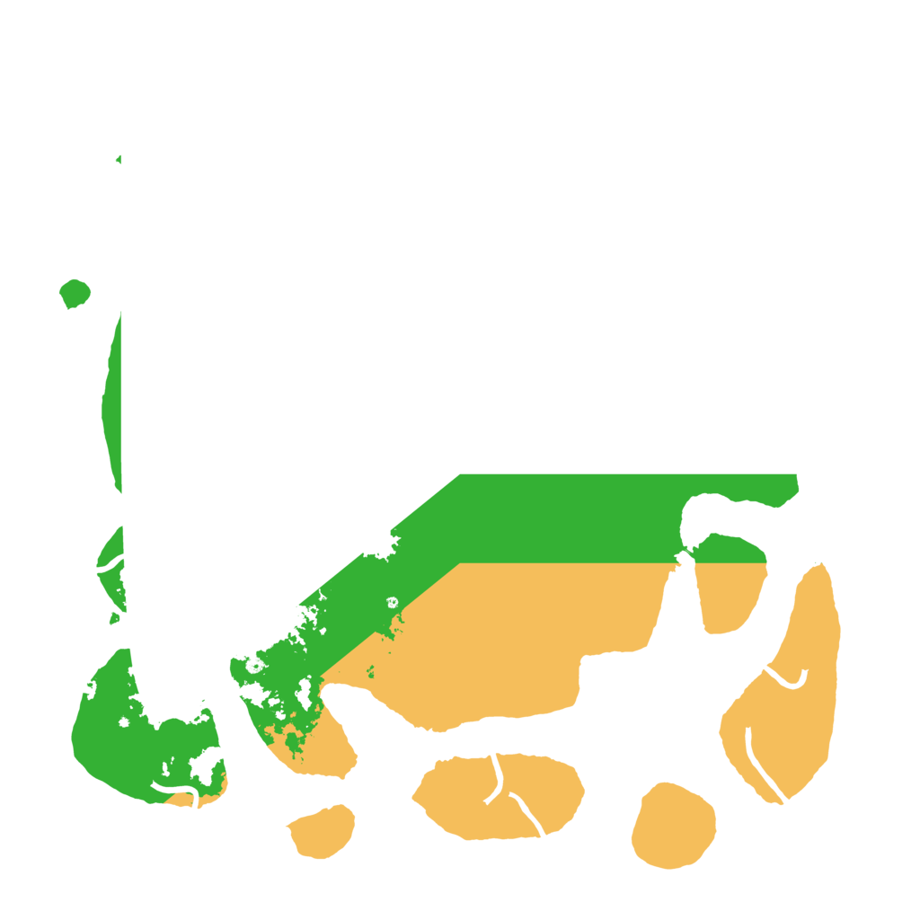 Biome Rust Map: Procedural Map, Size: 4000, Seed: 15267