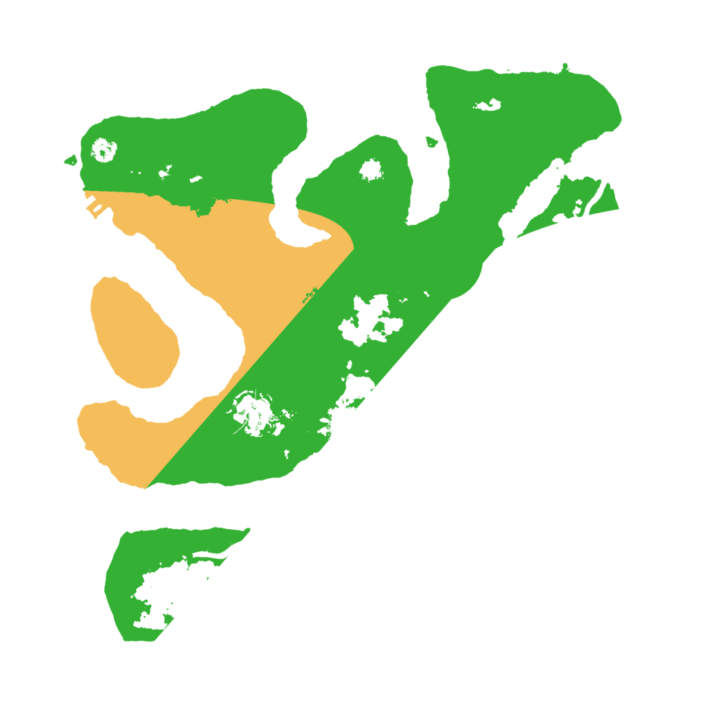 Biome Rust Map: Procedural Map, Size: 3000, Seed: 527306