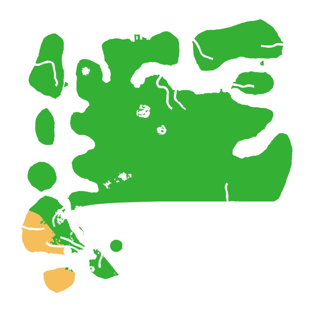 Biome Rust Map: Procedural Map, Size: 3500, Seed: 1439958946