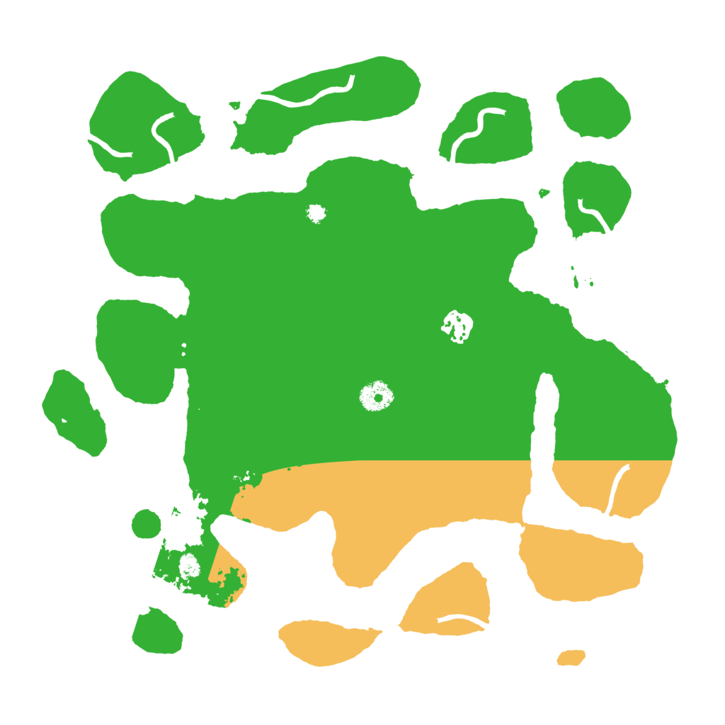 Biome Rust Map: Procedural Map, Size: 3500, Seed: 1680950504