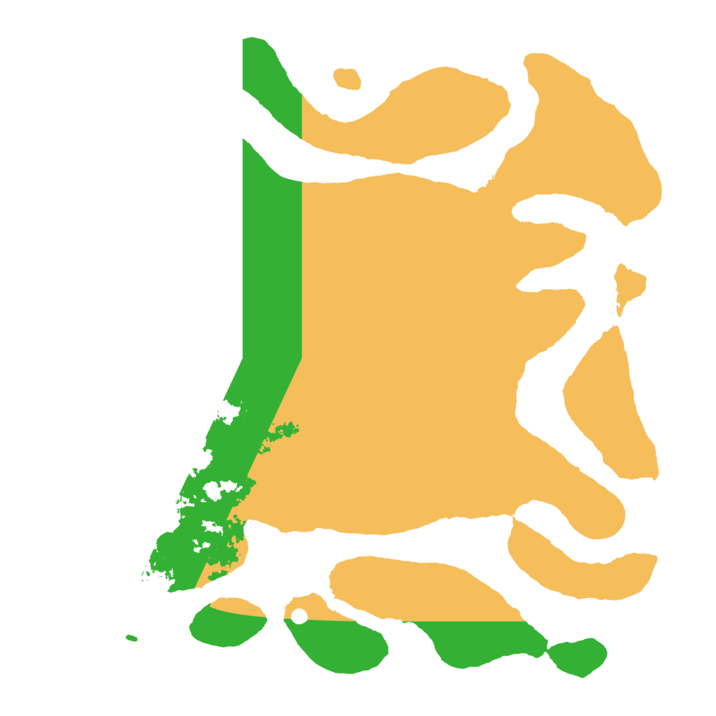 Biome Rust Map: Barren, Size: 4000, Seed: 673884