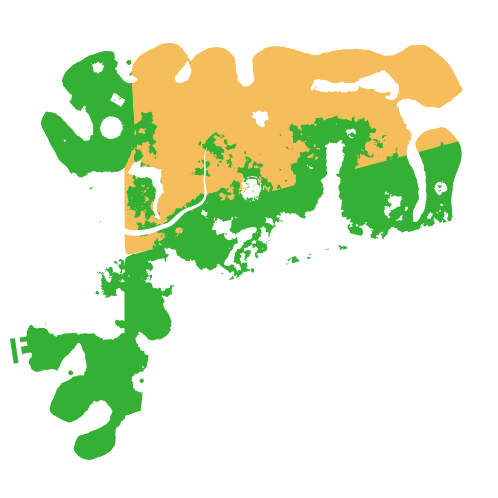 Biome Rust Map: Procedural Map, Size: 4000, Seed: 35145601