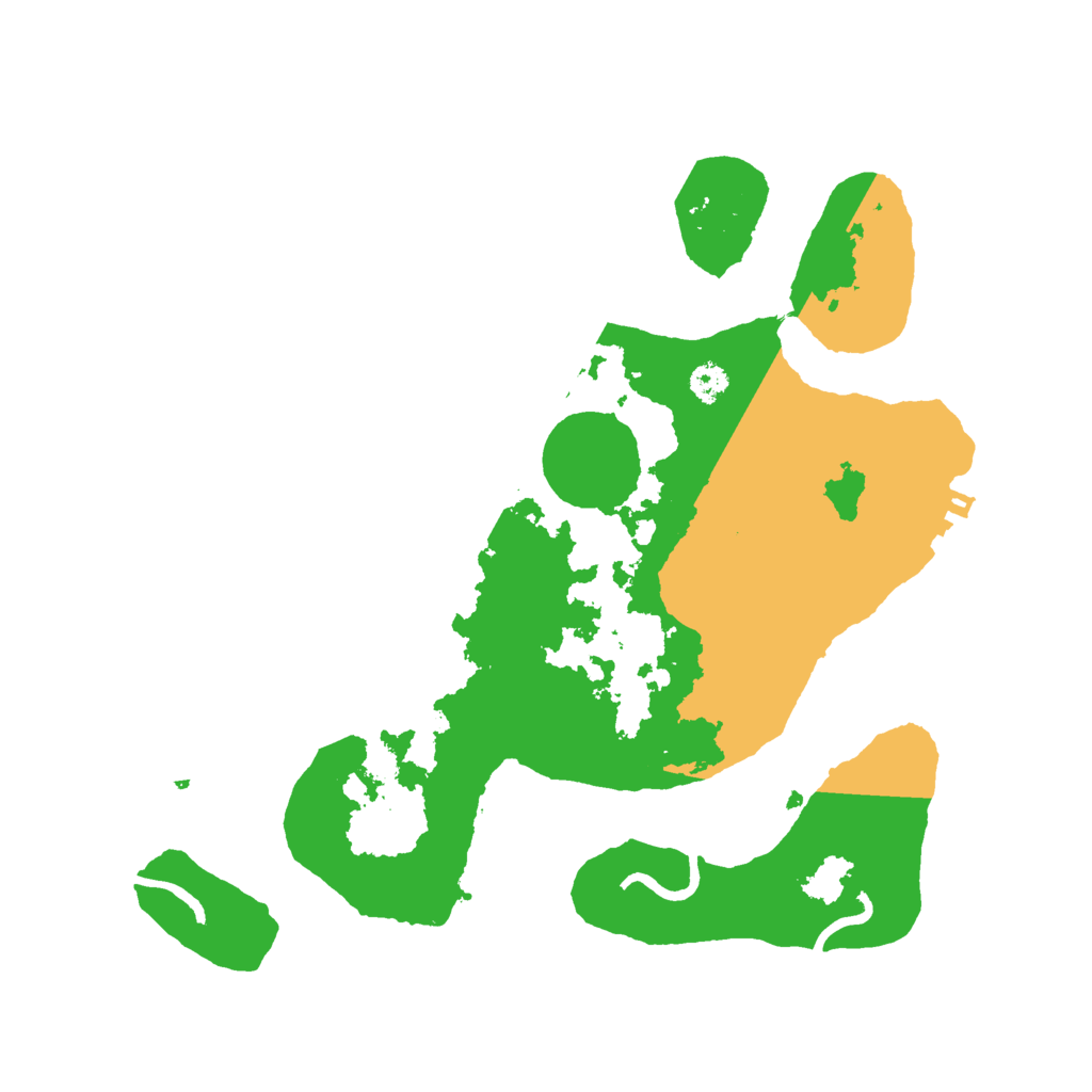 Biome Rust Map: Procedural Map, Size: 3000, Seed: 771781