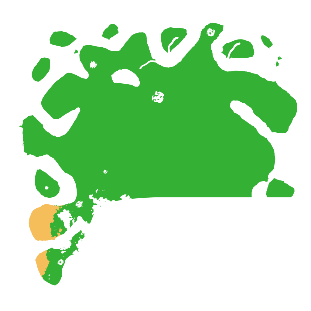 Biome Rust Map: Procedural Map, Size: 4000, Seed: 8543