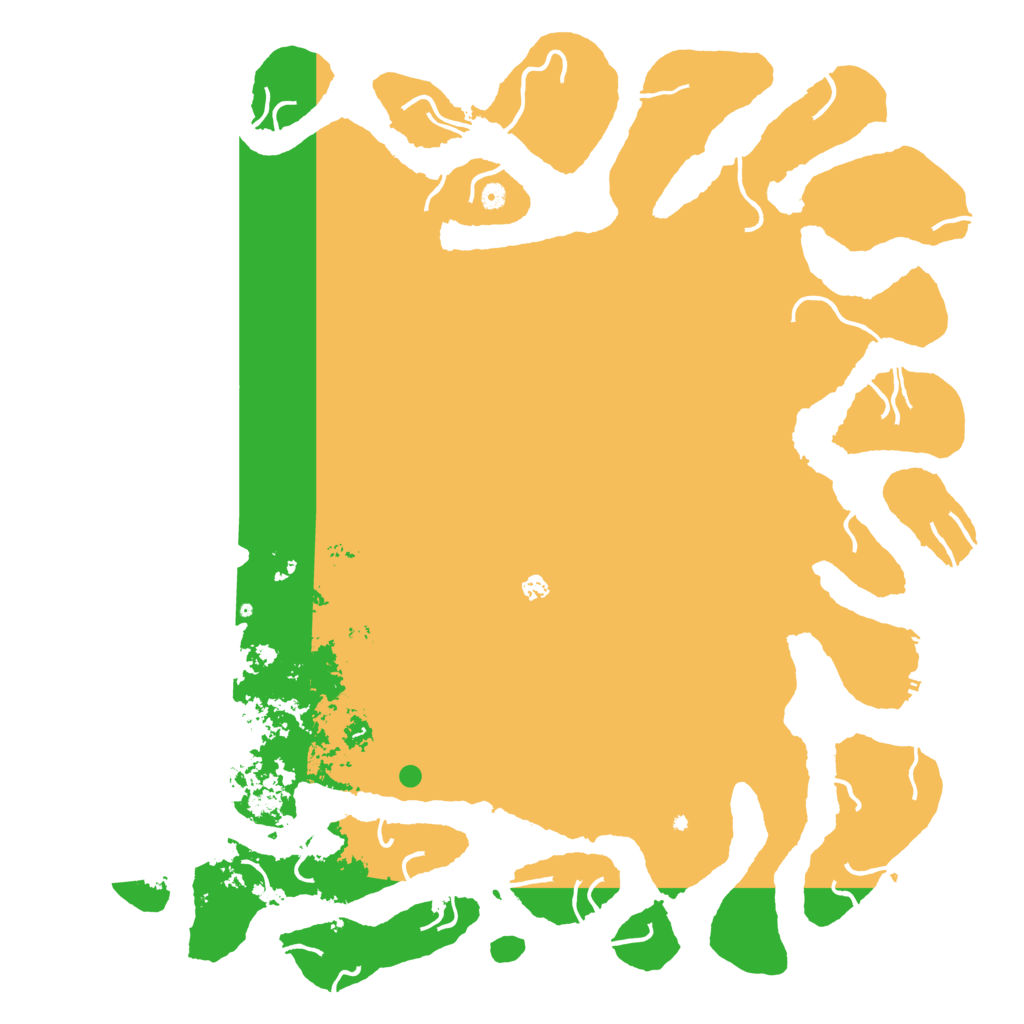 Biome Rust Map: Procedural Map, Size: 6000, Seed: 14549507
