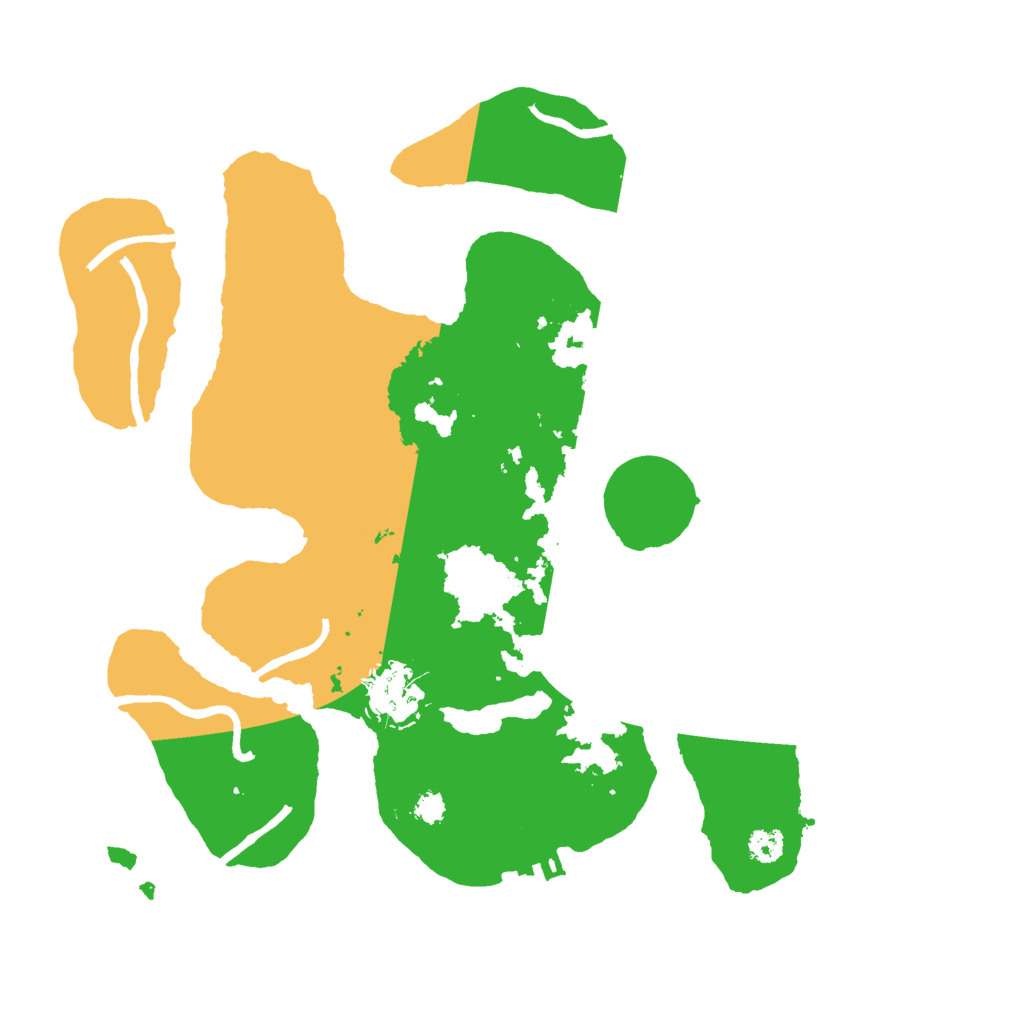 Biome Rust Map: Procedural Map, Size: 3000, Seed: 201955