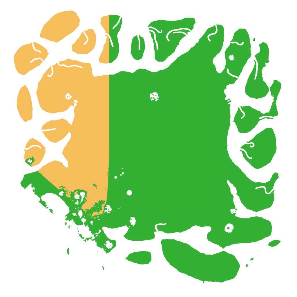 Biome Rust Map: Procedural Map, Size: 5000, Seed: 555666