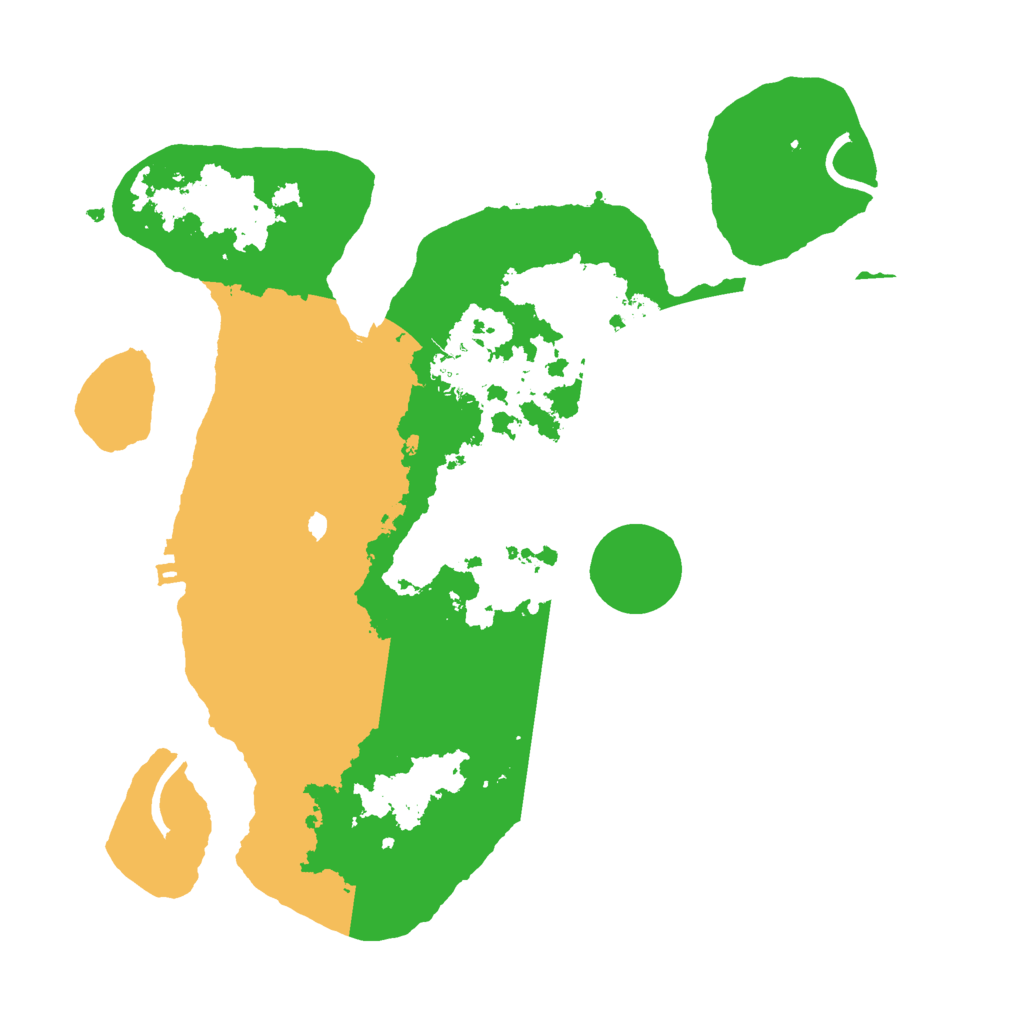 Biome Rust Map: Procedural Map, Size: 3000, Seed: 250480984