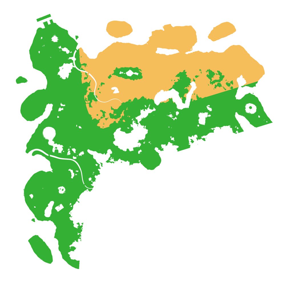 Biome Rust Map: Procedural Map, Size: 4000, Seed: 3721857
