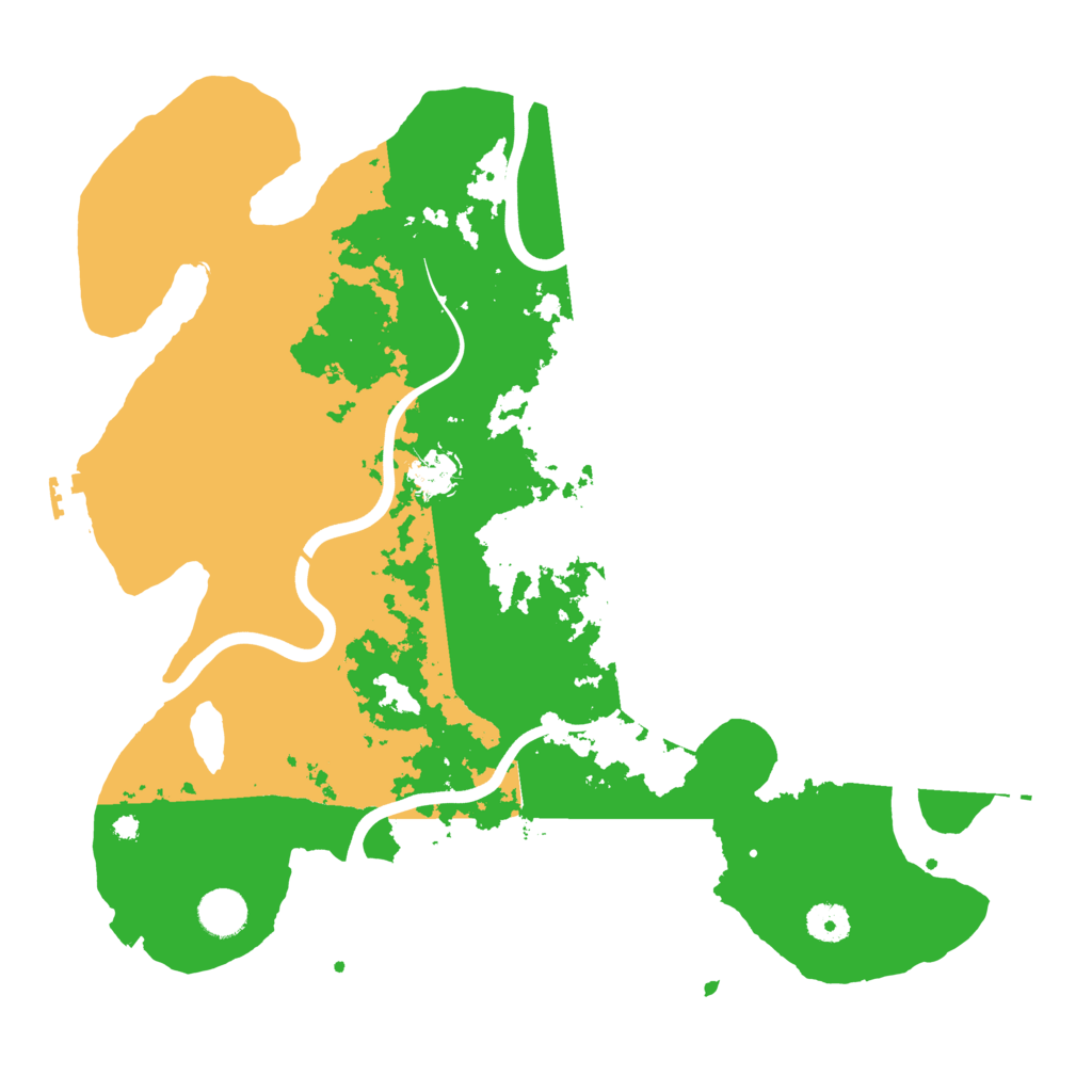 Biome Rust Map: Procedural Map, Size: 3950, Seed: 1485792636