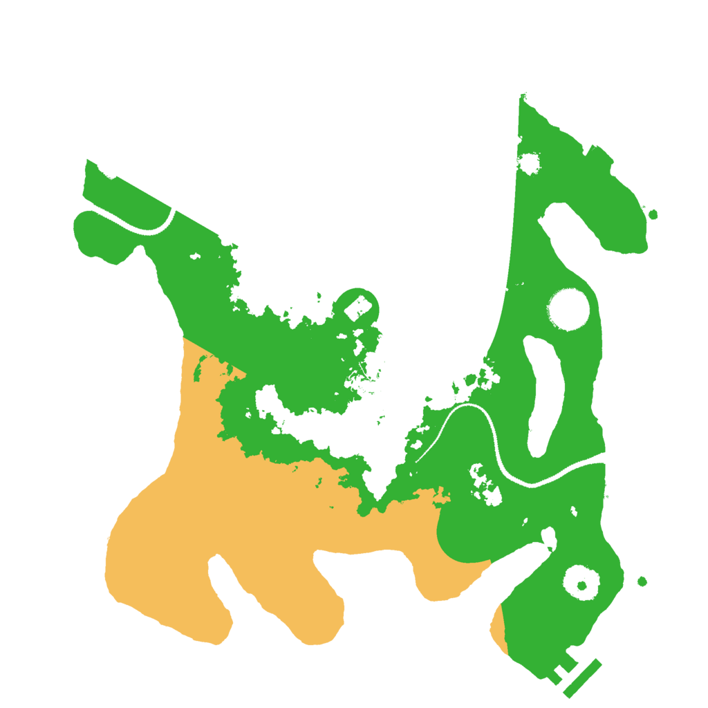 Biome Rust Map: Procedural Map, Size: 3000, Seed: 449560484
