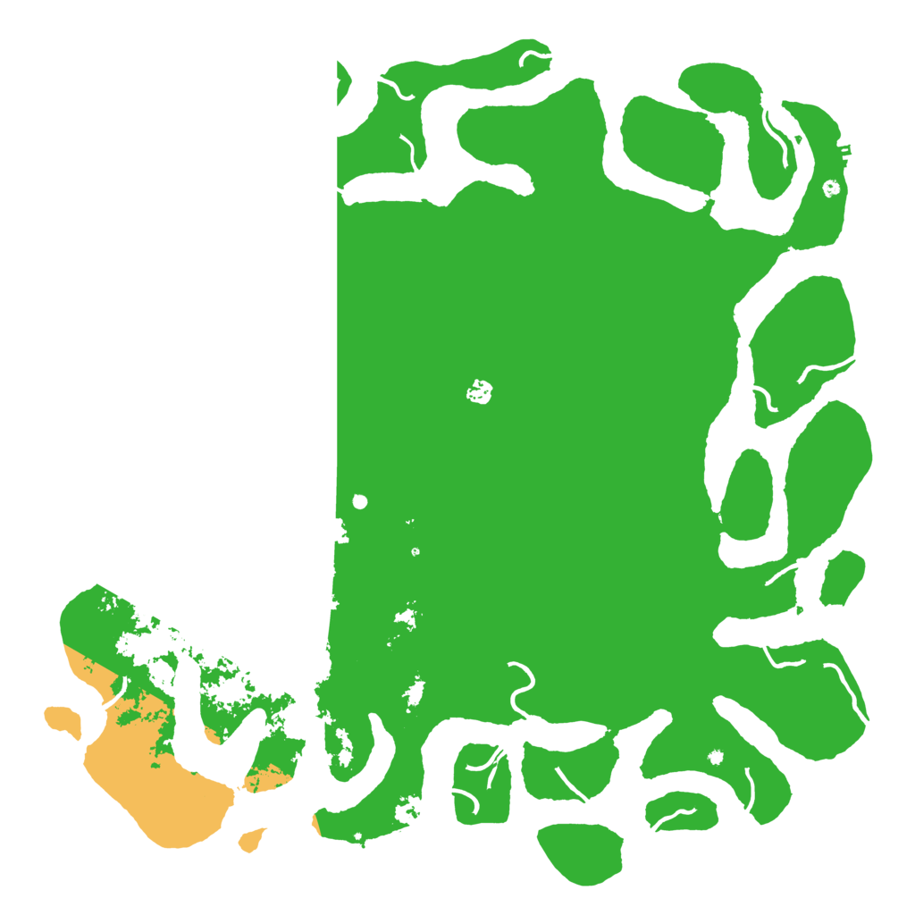 Biome Rust Map: Procedural Map, Size: 5516, Seed: 738225611