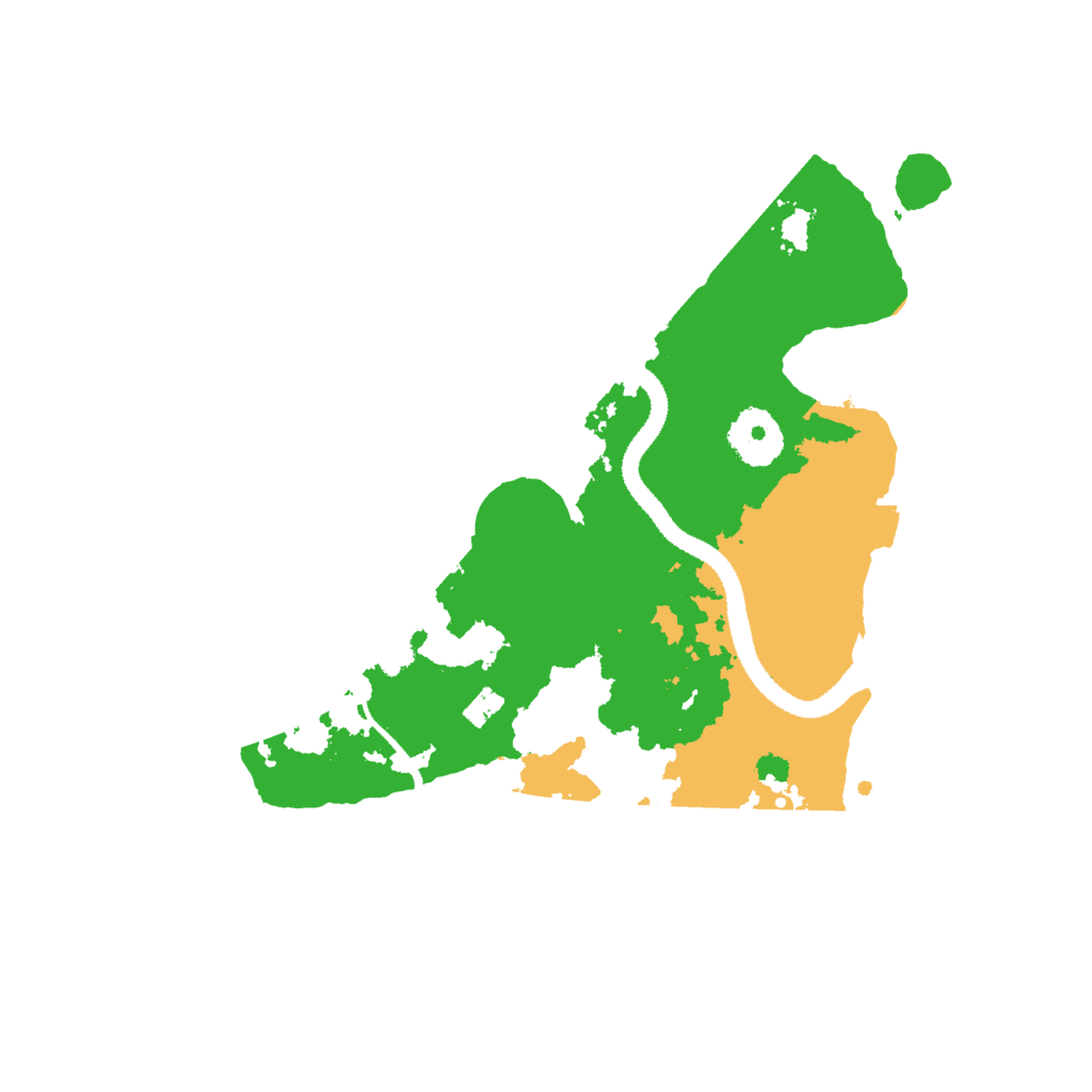 Biome Rust Map: Procedural Map, Size: 3000, Seed: 65465468