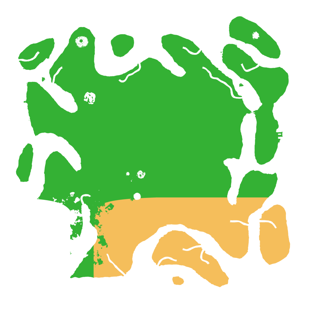 Biome Rust Map: Procedural Map, Size: 3950, Seed: 513980984