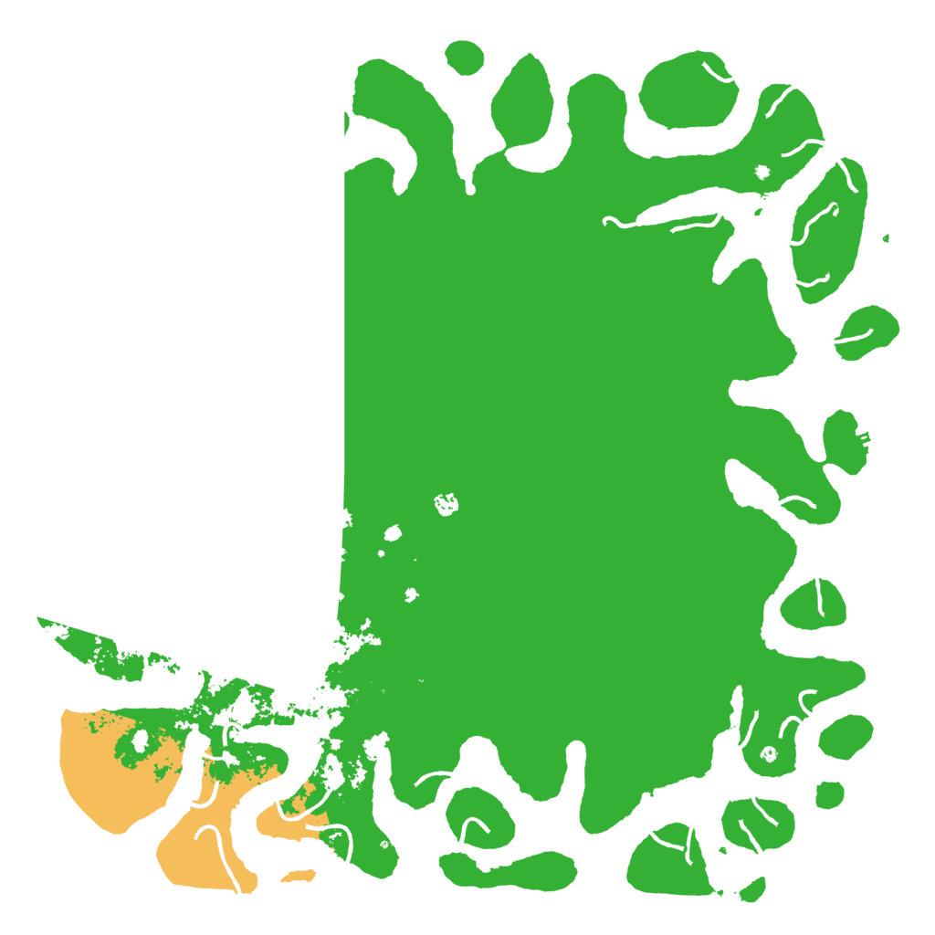 Biome Rust Map: Procedural Map, Size: 6000, Seed: 4646464