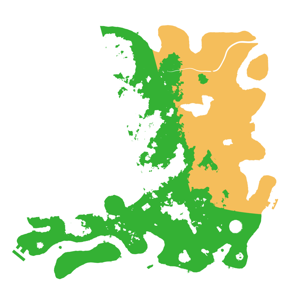 Biome Rust Map: Procedural Map, Size: 4000, Seed: 356874
