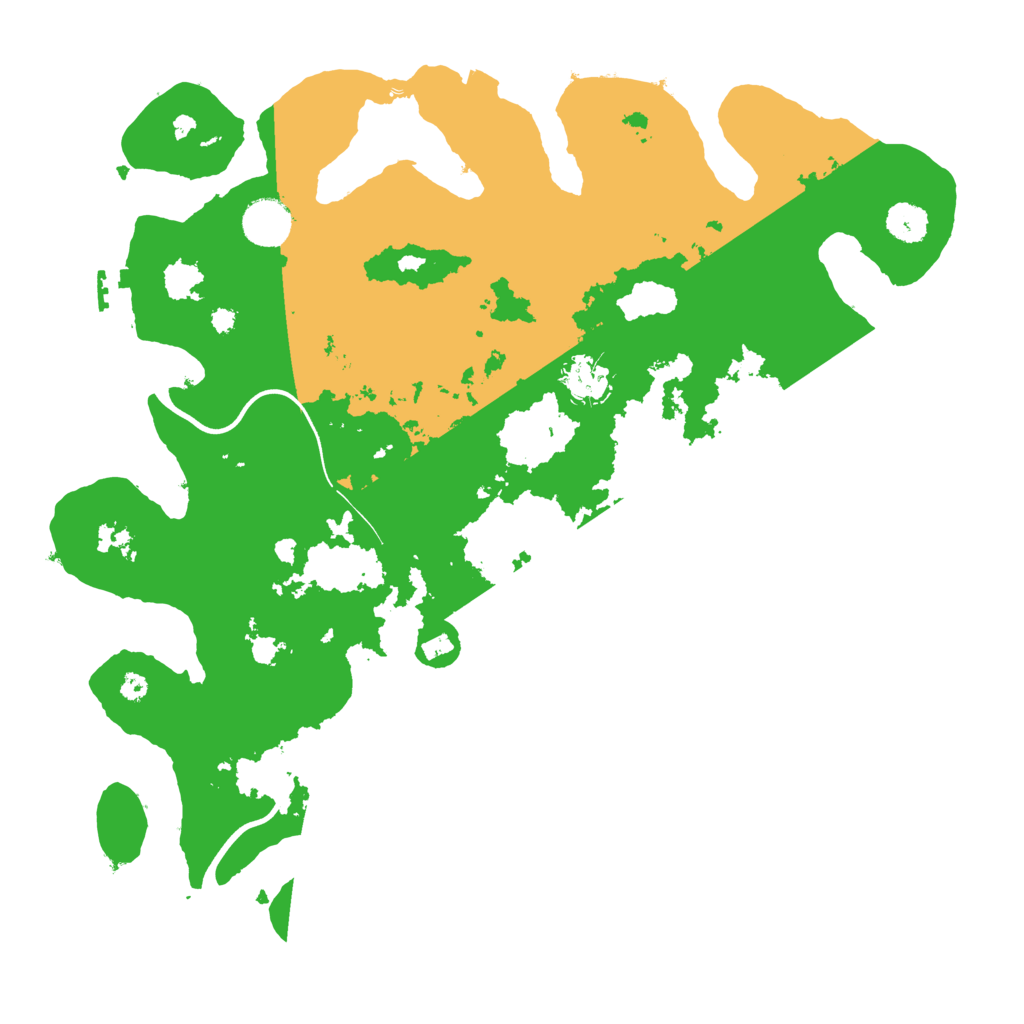 Biome Rust Map: Procedural Map, Size: 3800, Seed: 246