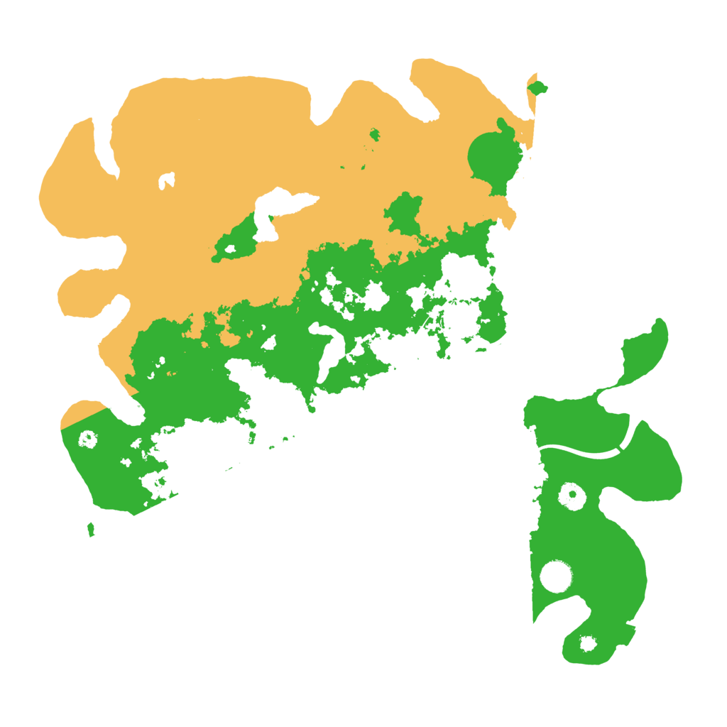 Biome Rust Map: Procedural Map, Size: 4000, Seed: 97564845