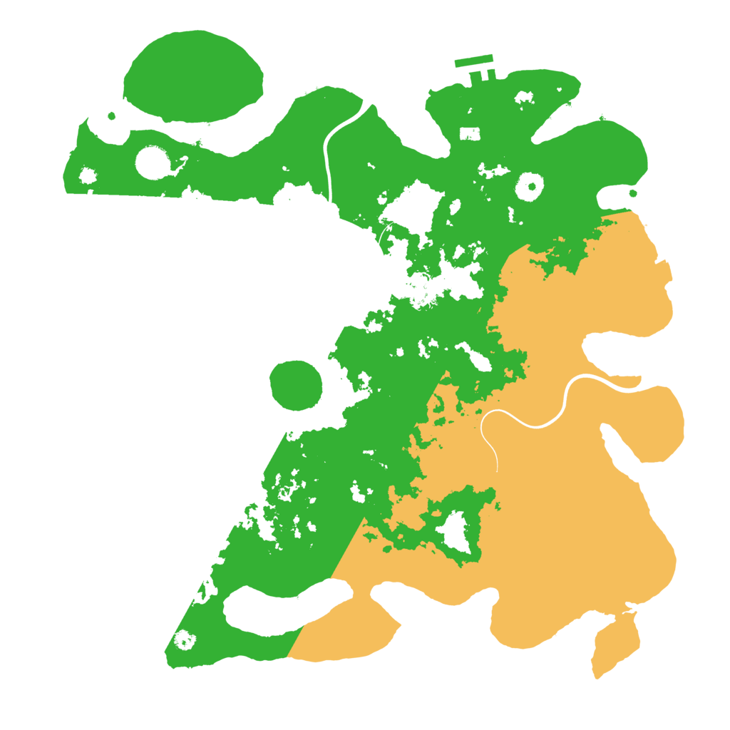 Biome Rust Map: Procedural Map, Size: 3850, Seed: 1209210974