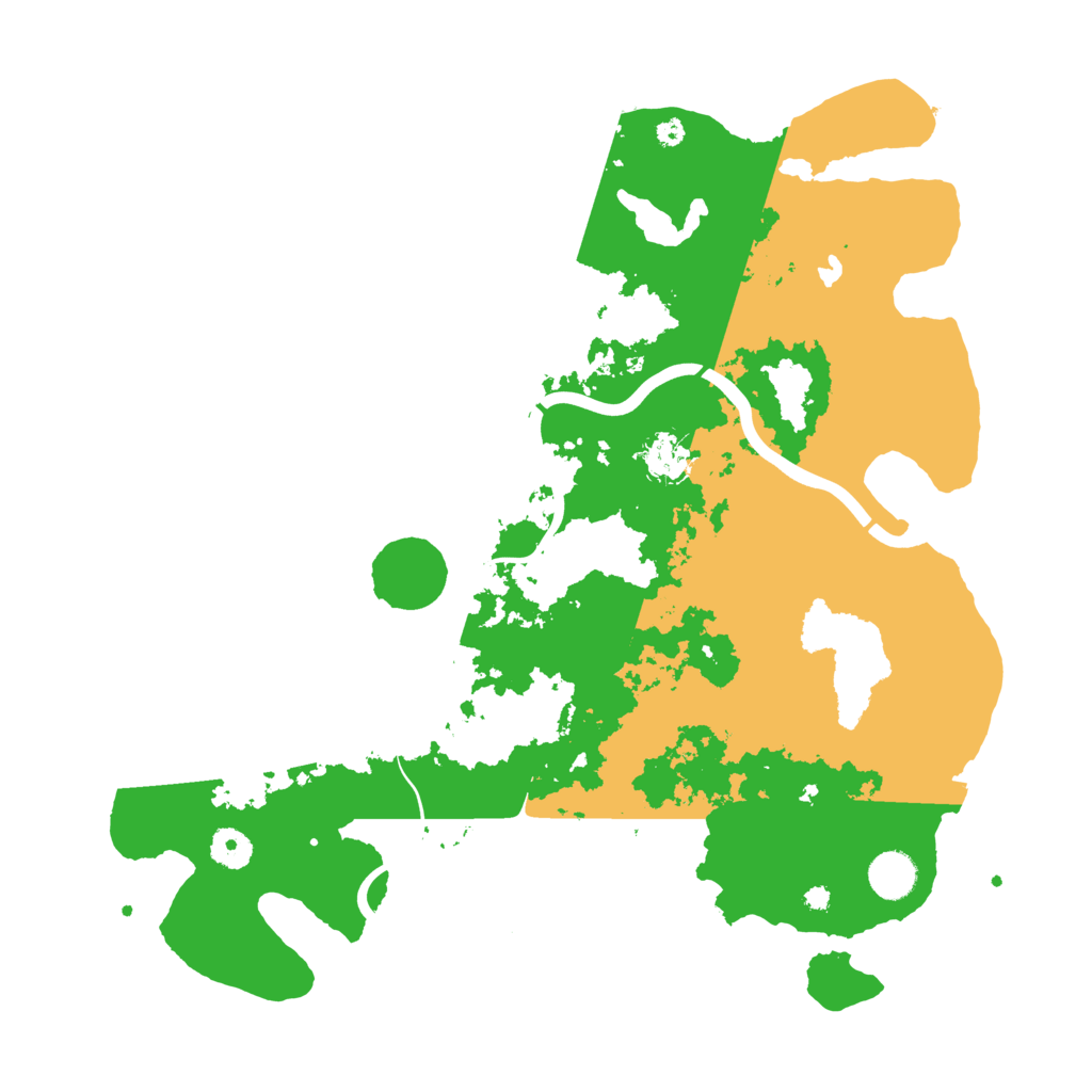 Biome Rust Map: Procedural Map, Size: 4000, Seed: 86873