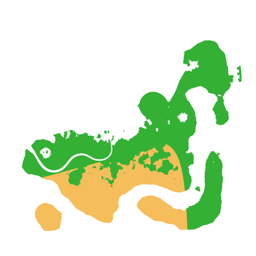 Biome Rust Map: Procedural Map, Size: 2475, Seed: 3019