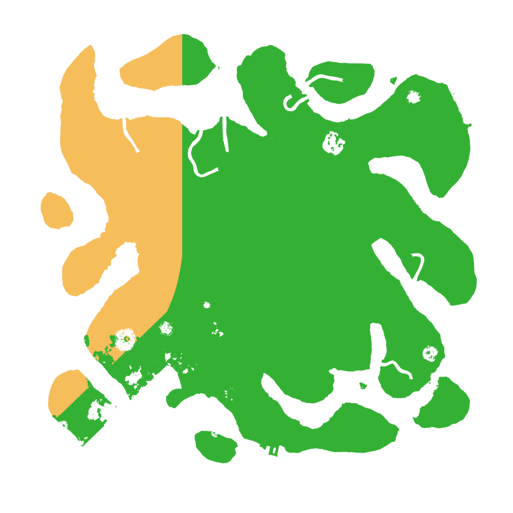 Biome Rust Map: Procedural Map, Size: 3500, Seed: 9961483