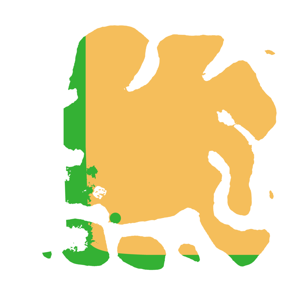 Biome Rust Map: Barren, Size: 3500, Seed: 898526147