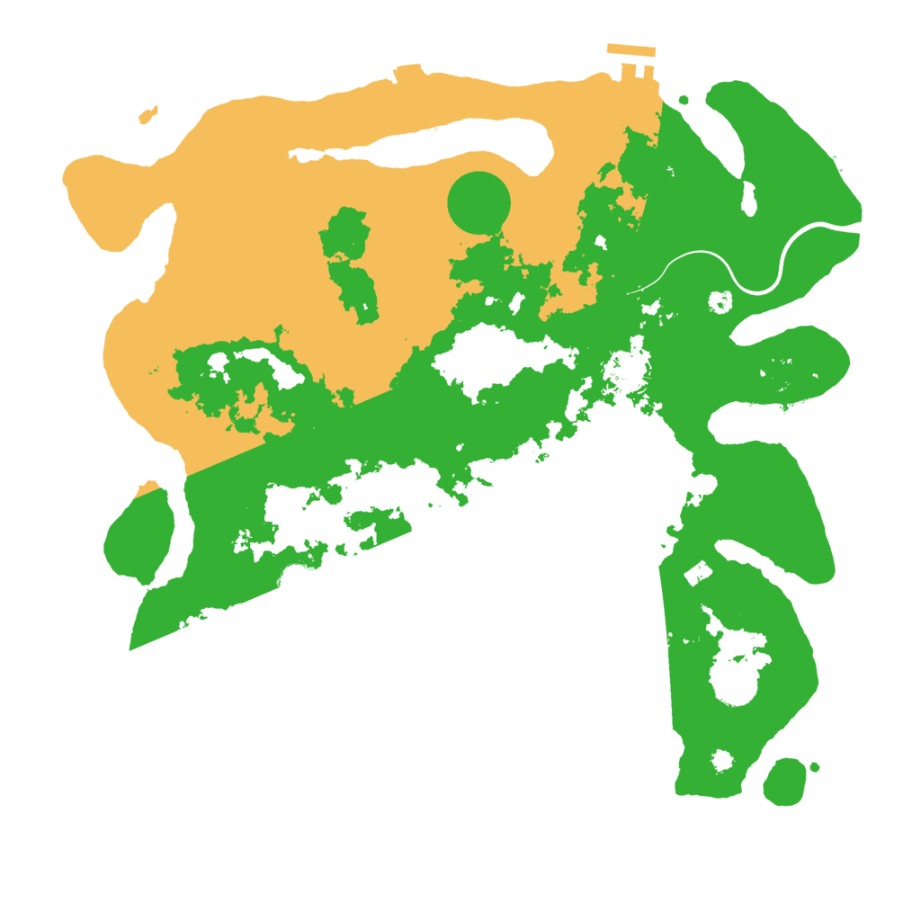Biome Rust Map: Procedural Map, Size: 3850, Seed: 717709260