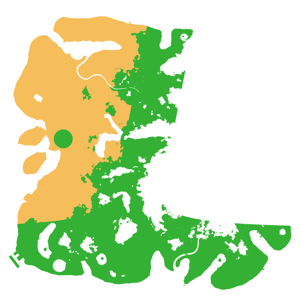 Biome Rust Map: Procedural Map, Size: 4300, Seed: 1415050255