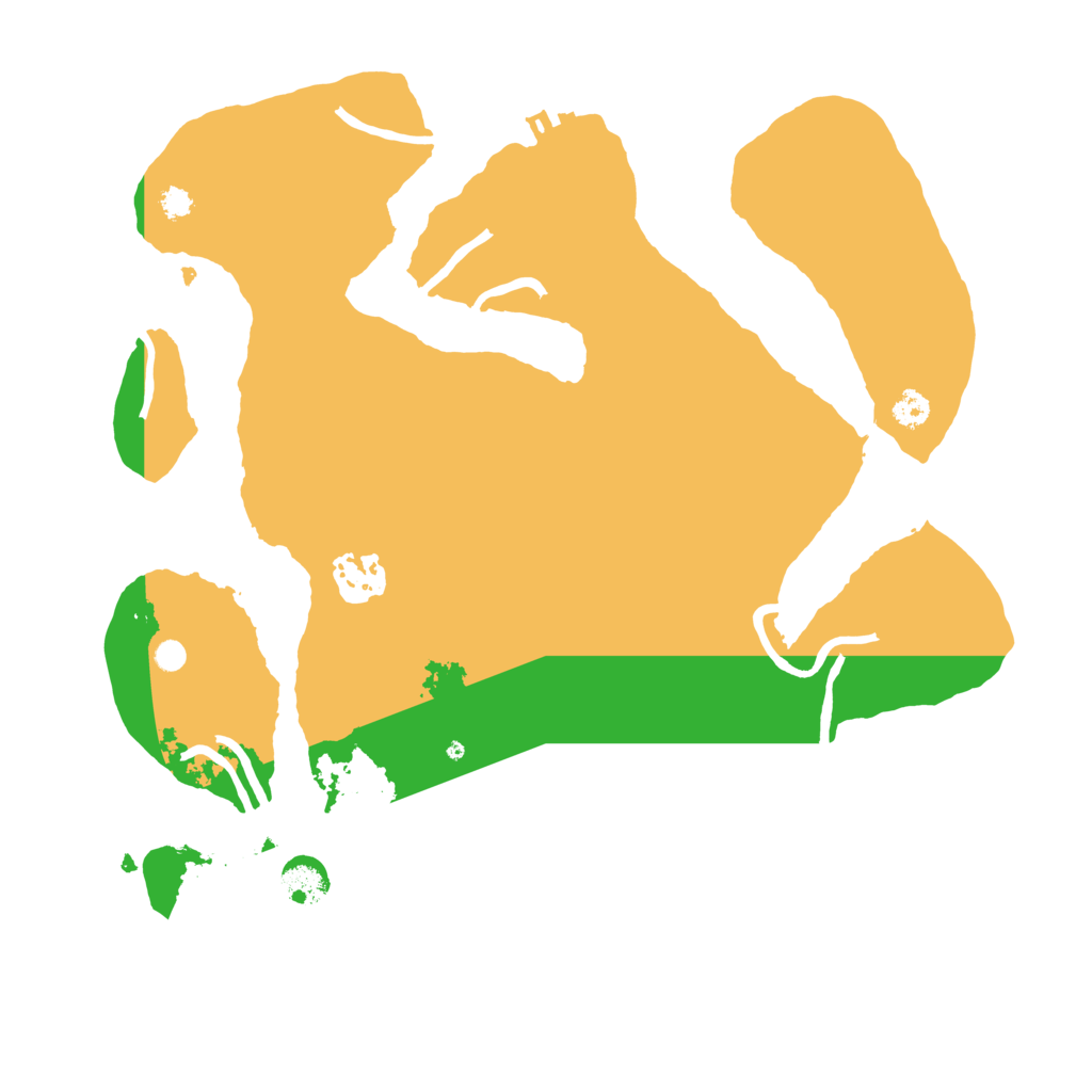 Biome Rust Map: Procedural Map, Size: 3100, Seed: 7060