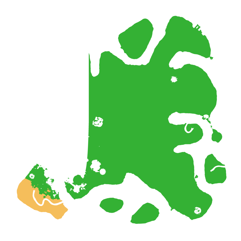 Biome Rust Map: Procedural Map, Size: 3500, Seed: 1346852940