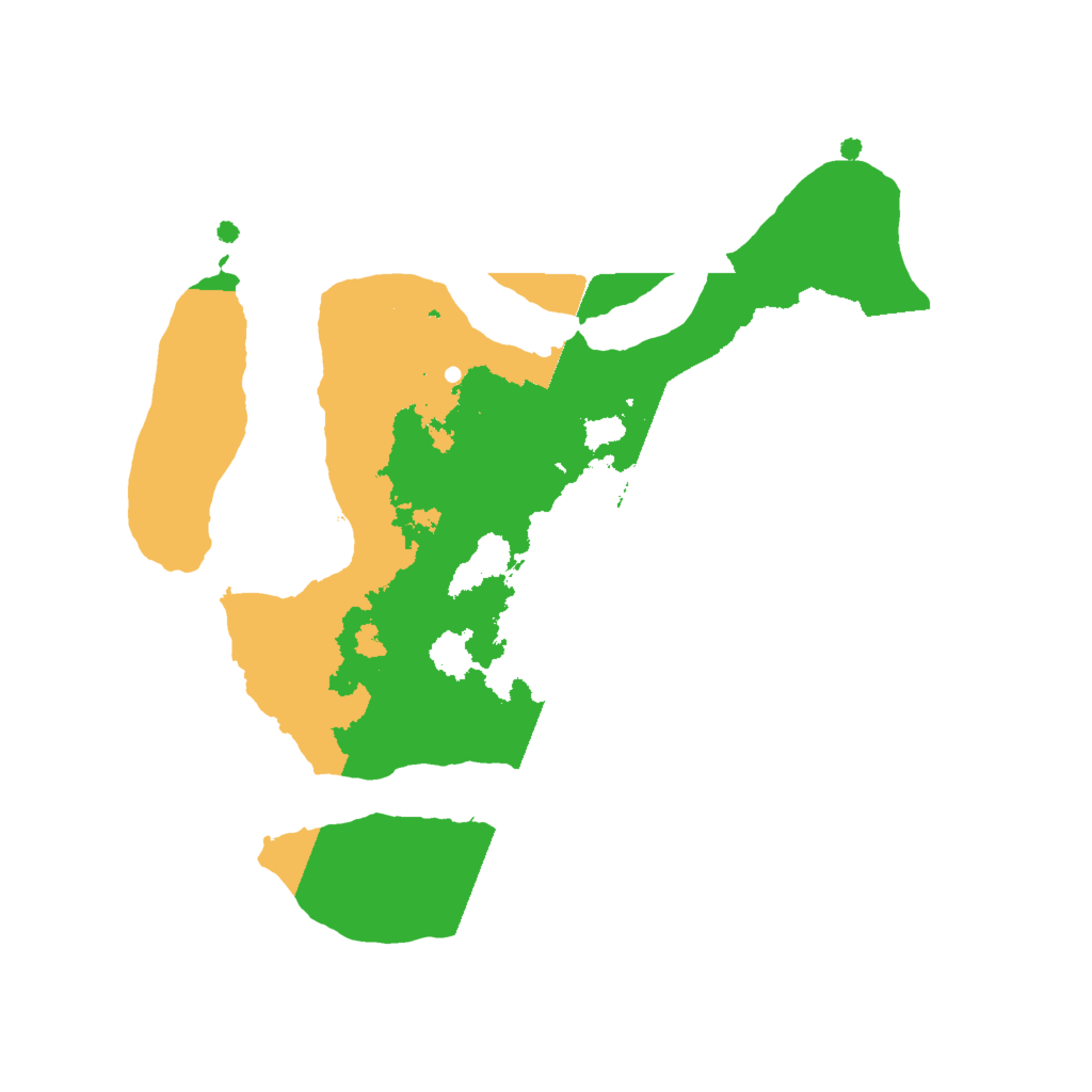 Biome Rust Map: Procedural Map, Size: 2000, Seed: 663