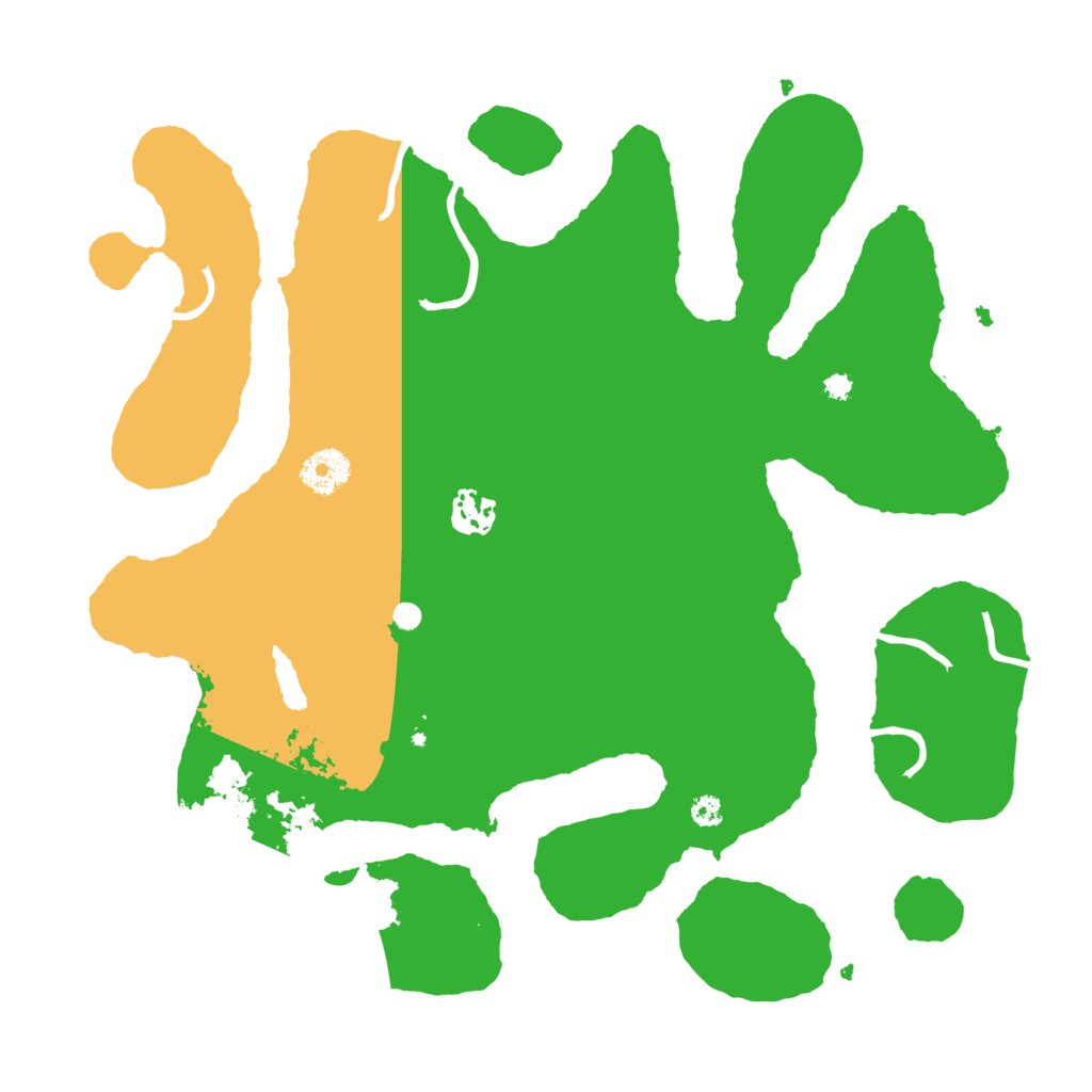 Biome Rust Map: Procedural Map, Size: 3500, Seed: 586529