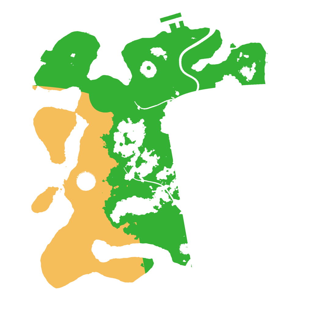 Biome Rust Map: Procedural Map, Size: 2930, Seed: 4720795