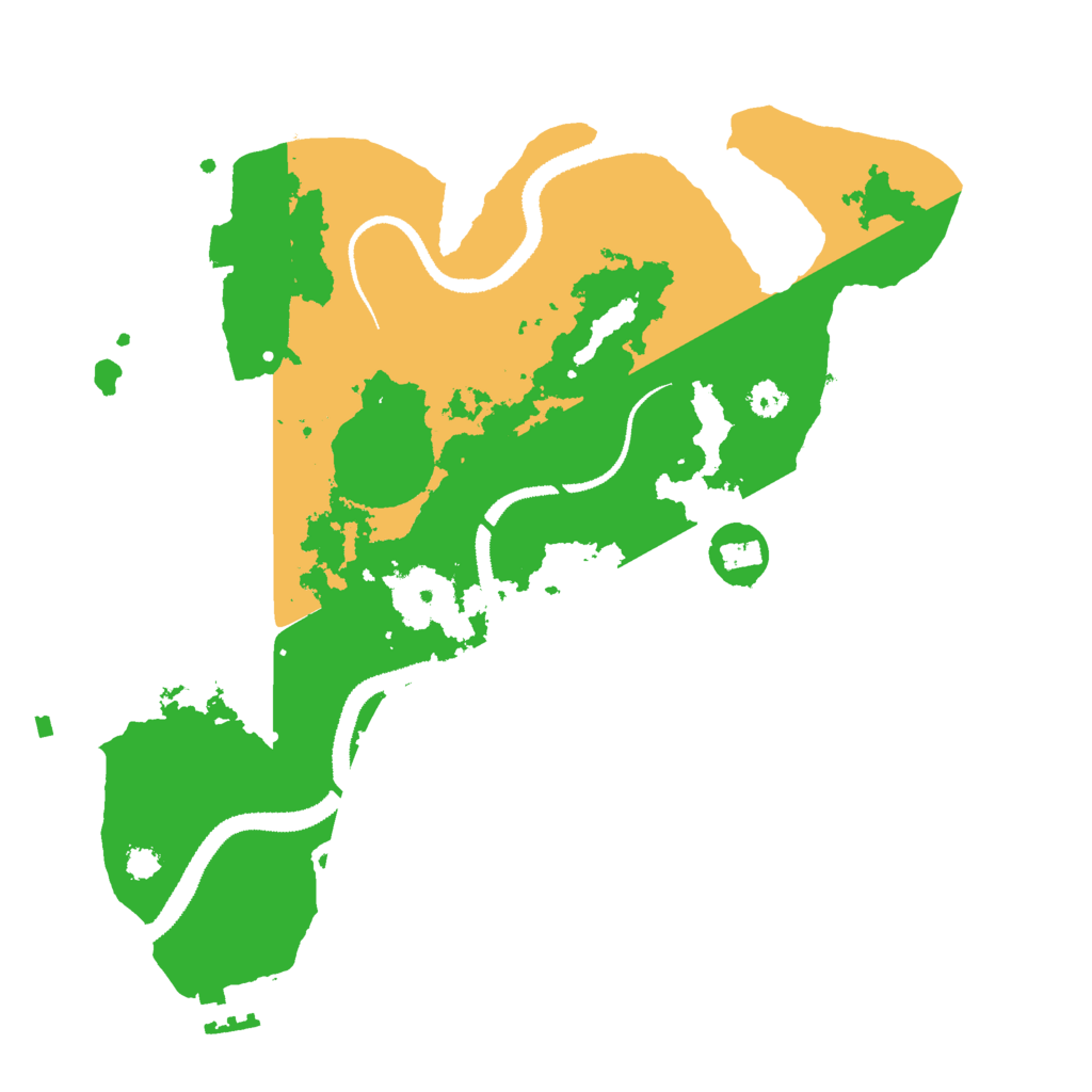 Biome Rust Map: Procedural Map, Size: 3000, Seed: 1919994396