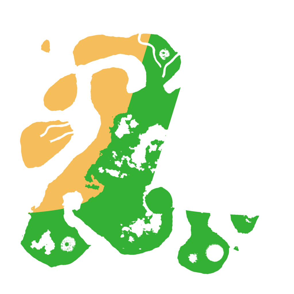 Biome Rust Map: Procedural Map, Size: 3000, Seed: 1243209