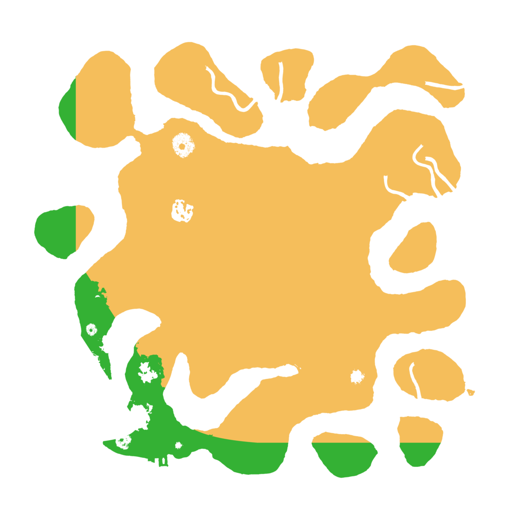 Biome Rust Map: Procedural Map, Size: 3400, Seed: 1980212894