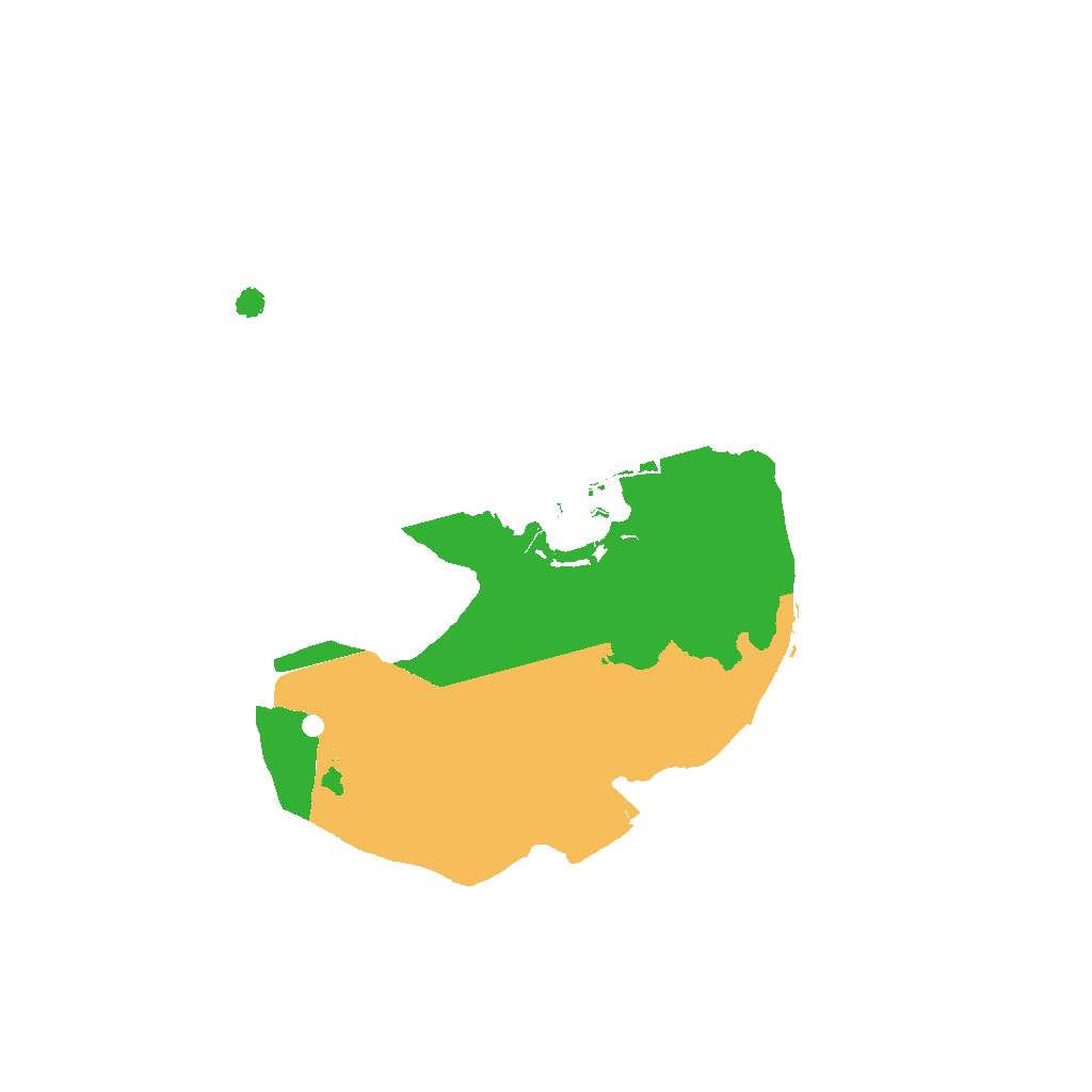 Biome Rust Map: Procedural Map, Size: 1500, Seed: 3032