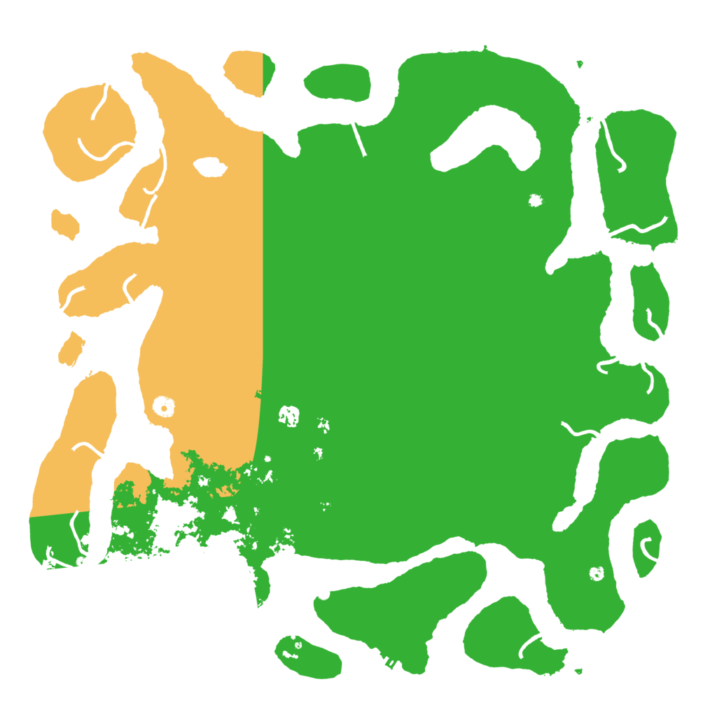 Biome Rust Map: Procedural Map, Size: 5000, Seed: 8152506