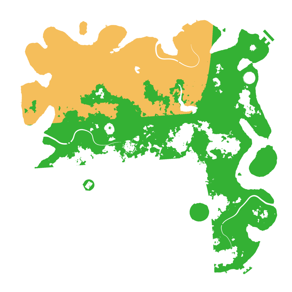 Biome Rust Map: Procedural Map, Size: 4250, Seed: 97