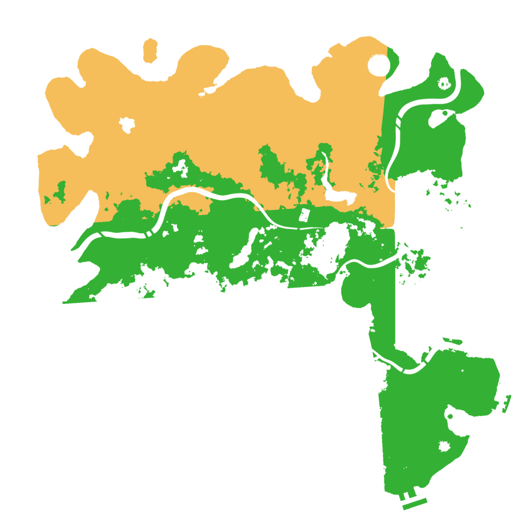 Biome Rust Map: Procedural Map, Size: 4250, Seed: 97