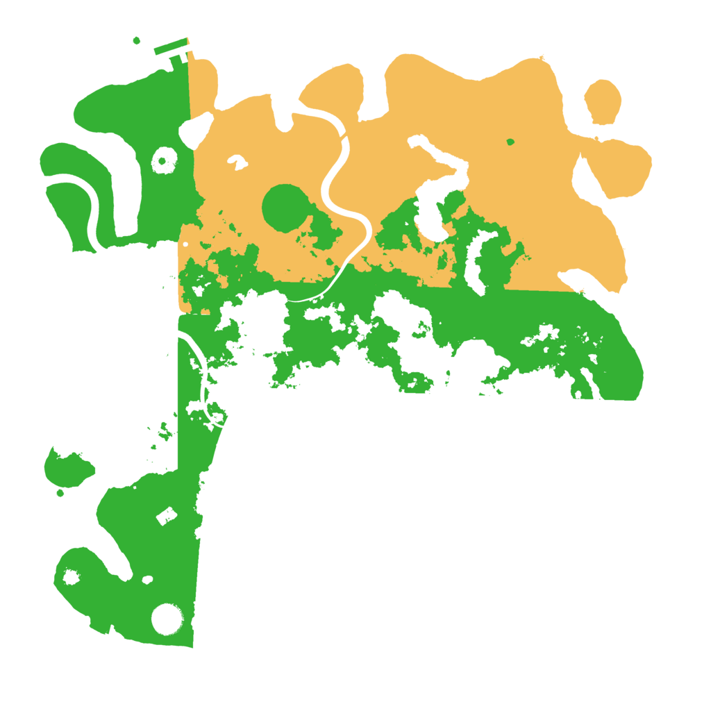 Biome Rust Map: Procedural Map, Size: 4000, Seed: 39504