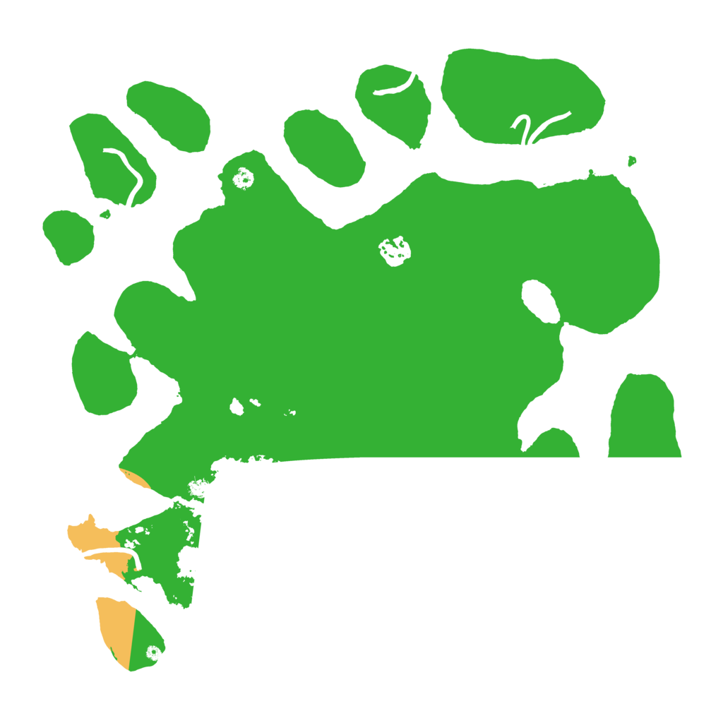 Biome Rust Map: Procedural Map, Size: 3600, Seed: 3154860