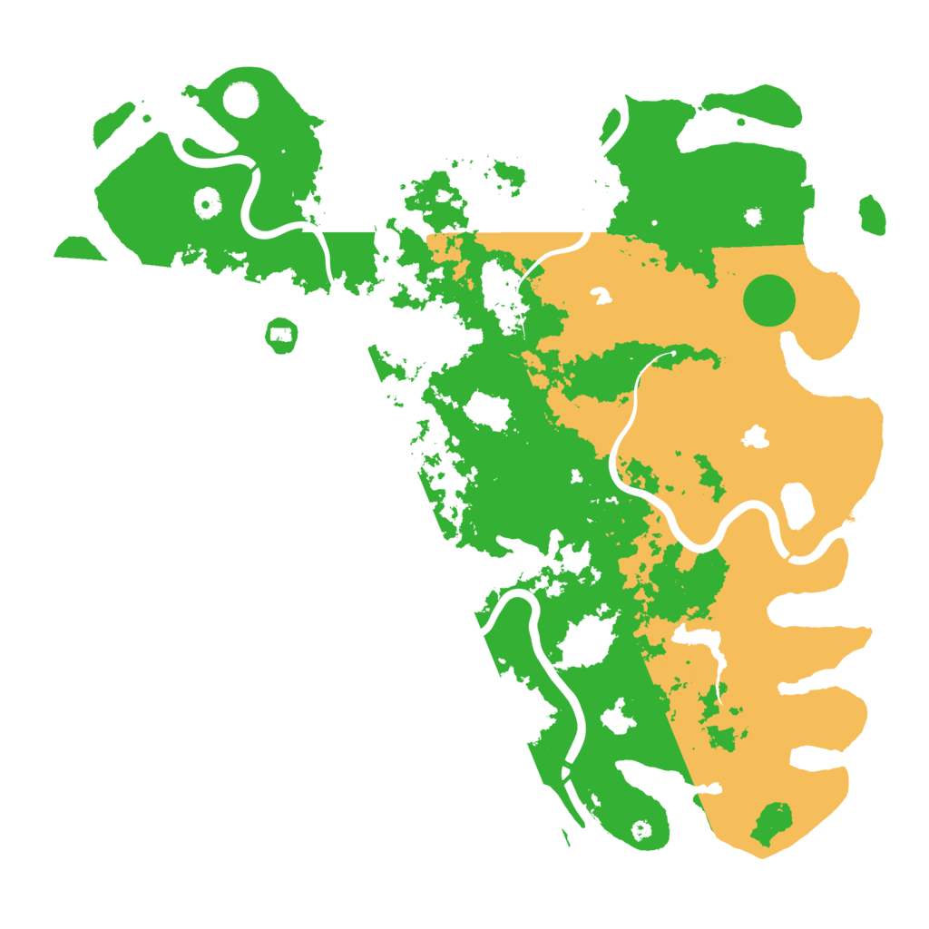 Biome Rust Map: Procedural Map, Size: 4700, Seed: 81349075
